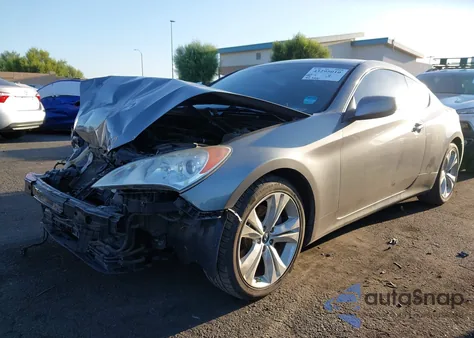 2010 Hyundai Genesis 2.0T Premium from USA, damaged, VIN KMHHT6KD5AU026757